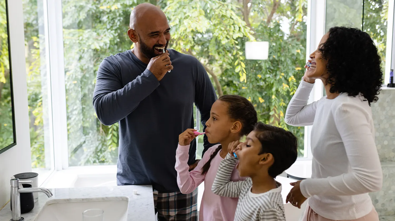 Kids Teeth Brushing