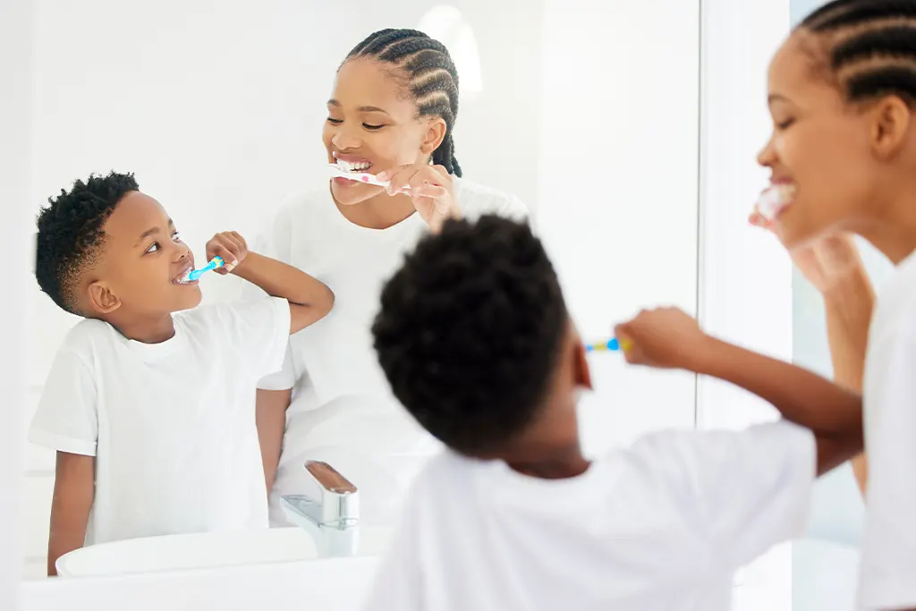 Kids Teeth Brushing